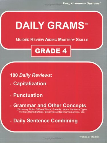 Daily Grams: Grade 4 Teacher Edition
