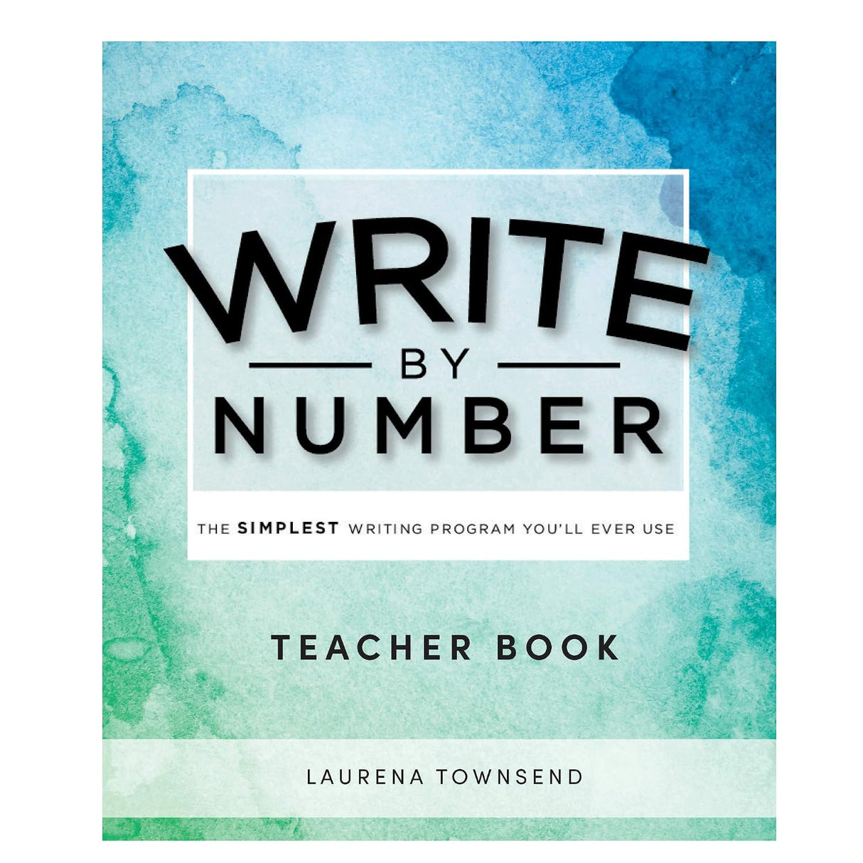 Write by Number Student and Teacher book
