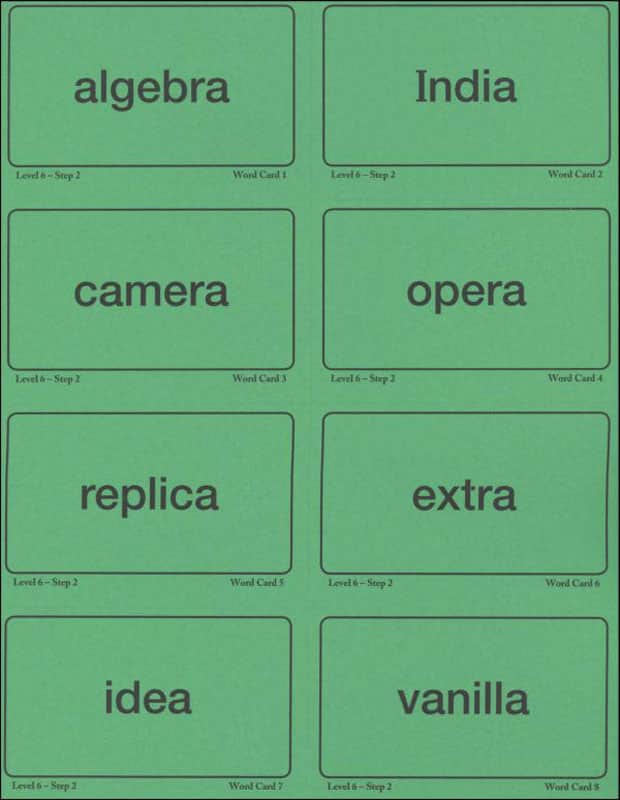 ALL ABOUT SPELLING LEVEL 6 MATERIALS
