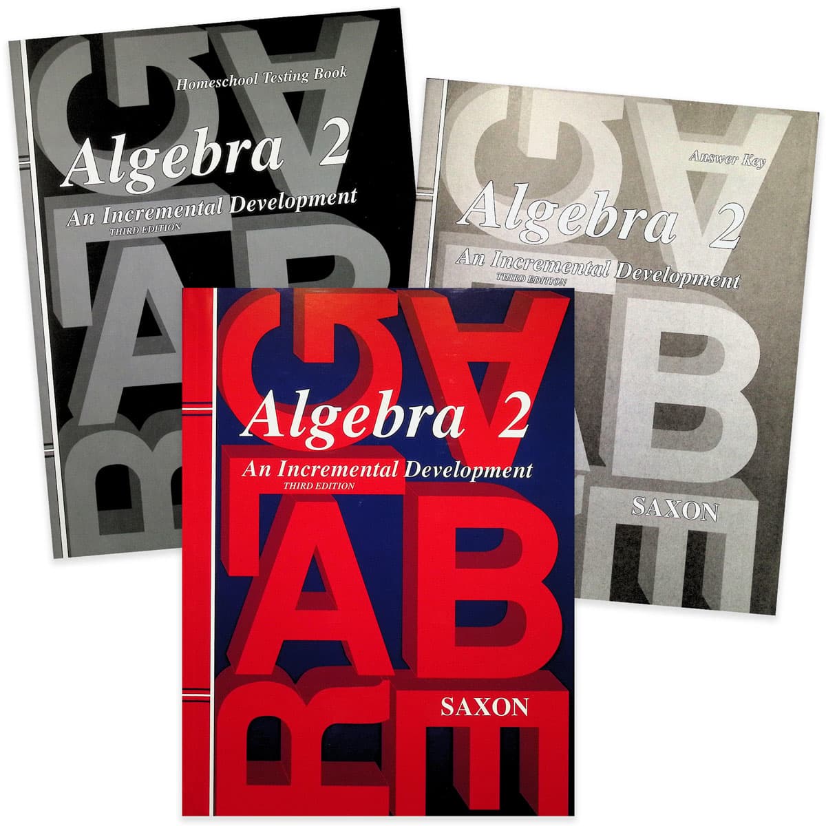 Saxon Math Algebra 2 Homeschool Kit 3rd edition (Set of 3)