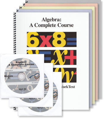 Video Text Algebra Module C no box (Set of 8)