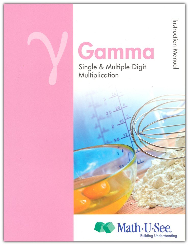 Math U See Gamma set of 2 DVD and Instr Manual