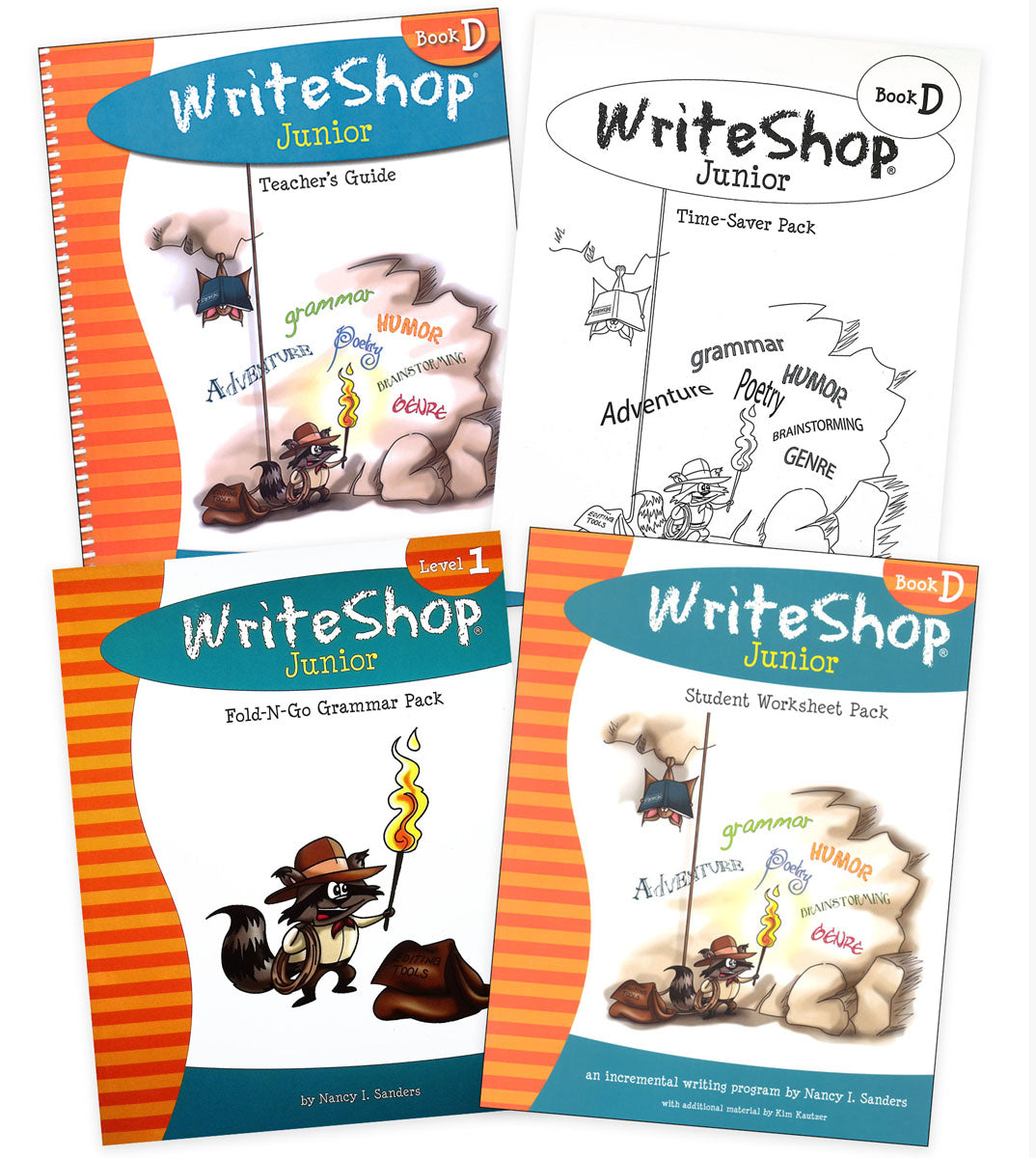 Write Shop Book D set of 4