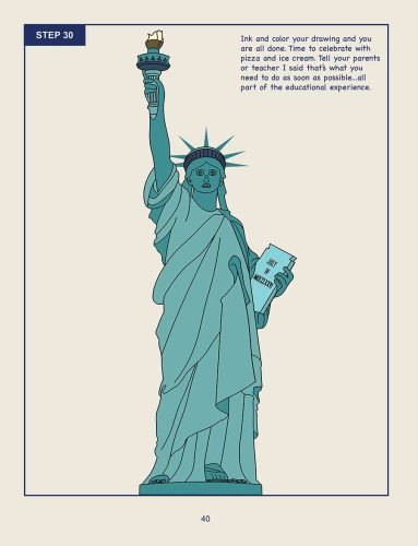 THE STATUE OF LIBERTY (DRAW YOUR AMERICAN HERITAGE)
