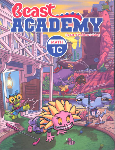 Beast Academy Math 1C Guide & Practice