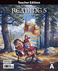 BJU Reading 5 Quests Teacher Edition- 3 Parts