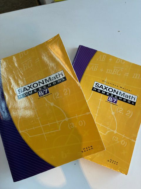 Saxon Math Homeschool 8/7