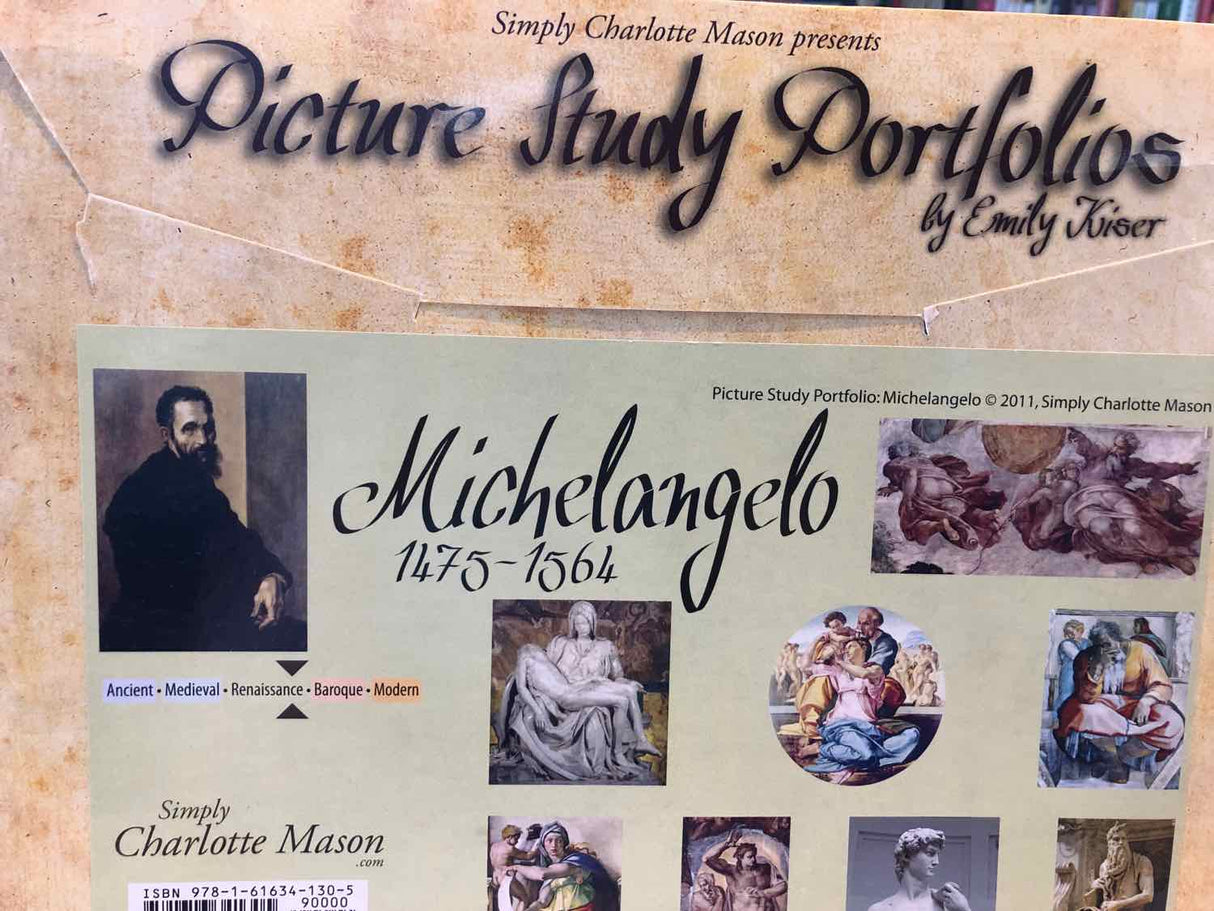 Picture Study Portfolios- Michelangelo- Simply Charlotte Mason