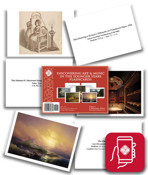 DISCOVERING ART & MUSIC IN THE YOUNGER YEARS FLASHCARDS (VOL 1)