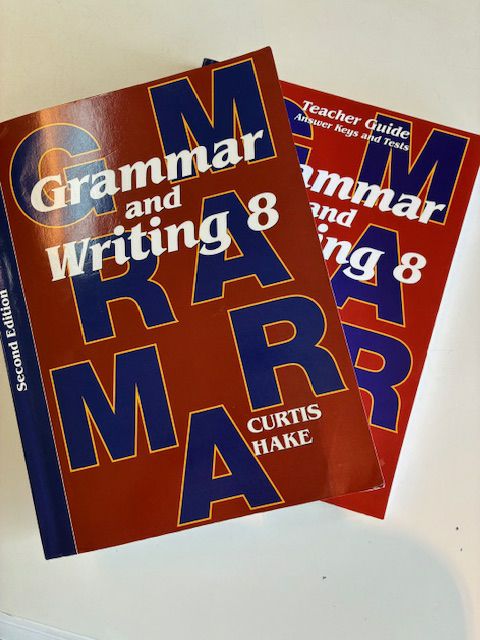 Grammar and Writing 8 Student Book and Teacher Guide- Second Edition