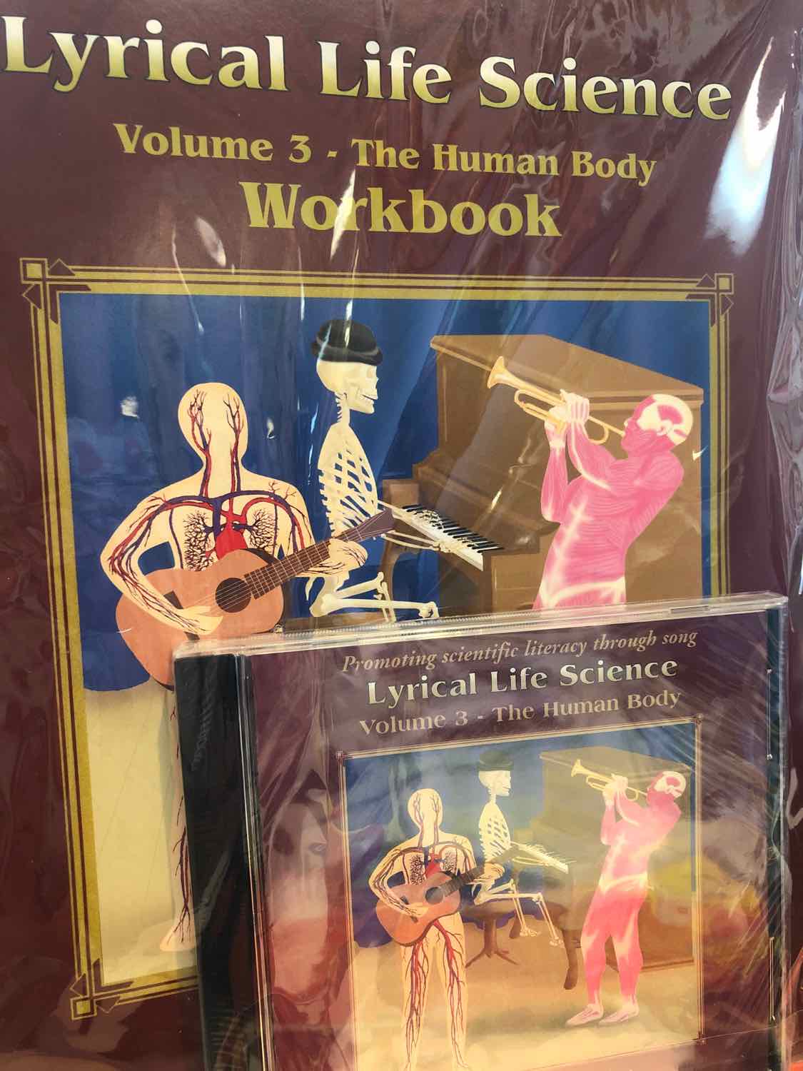 Lyrical Life Science Volume 3- Human Body set of 3