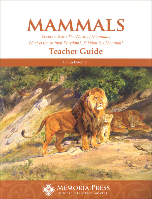 Mammals Teacher Guide Laura Bateman