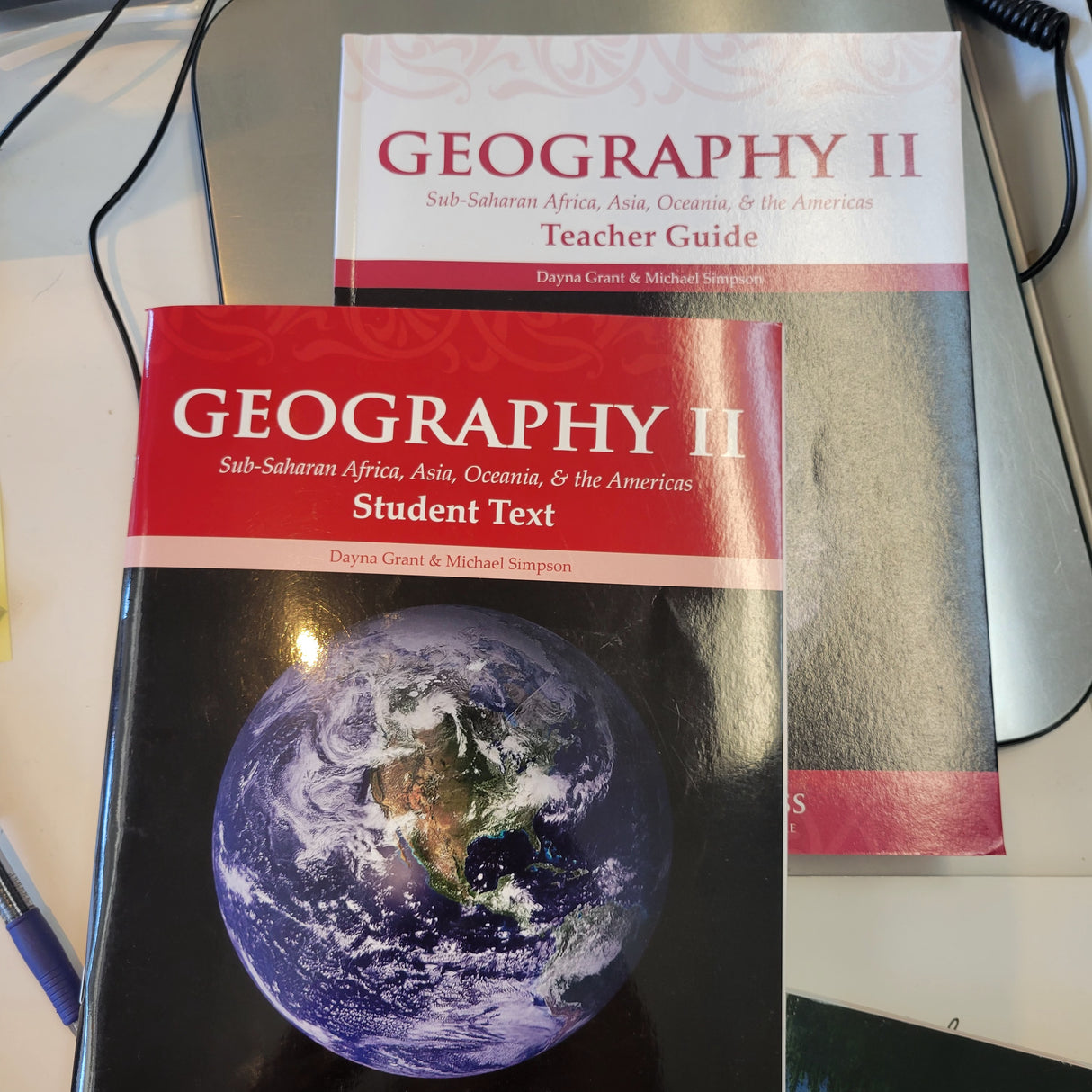 Geography II Sub-Saharan Africa, Asia, Oceania,.... (Set of 2) Memoria Press