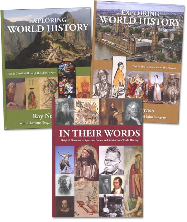 EXPLORING WORLD HISTORY CURRICULUM PACKAGE