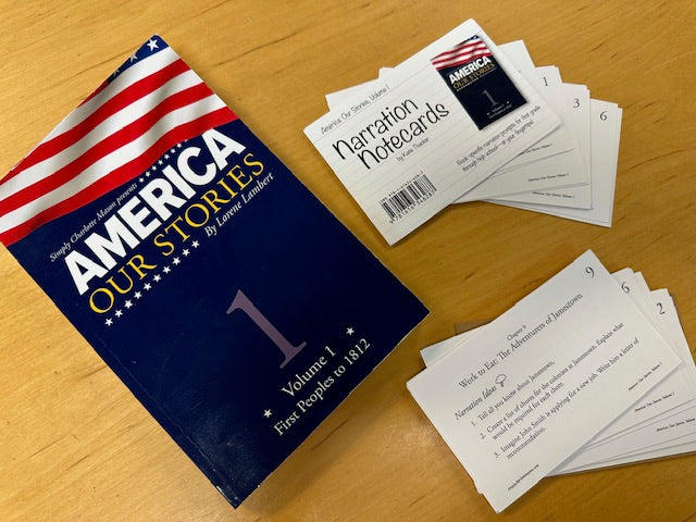 America: Our Stories, Volume I with Narration Notecards