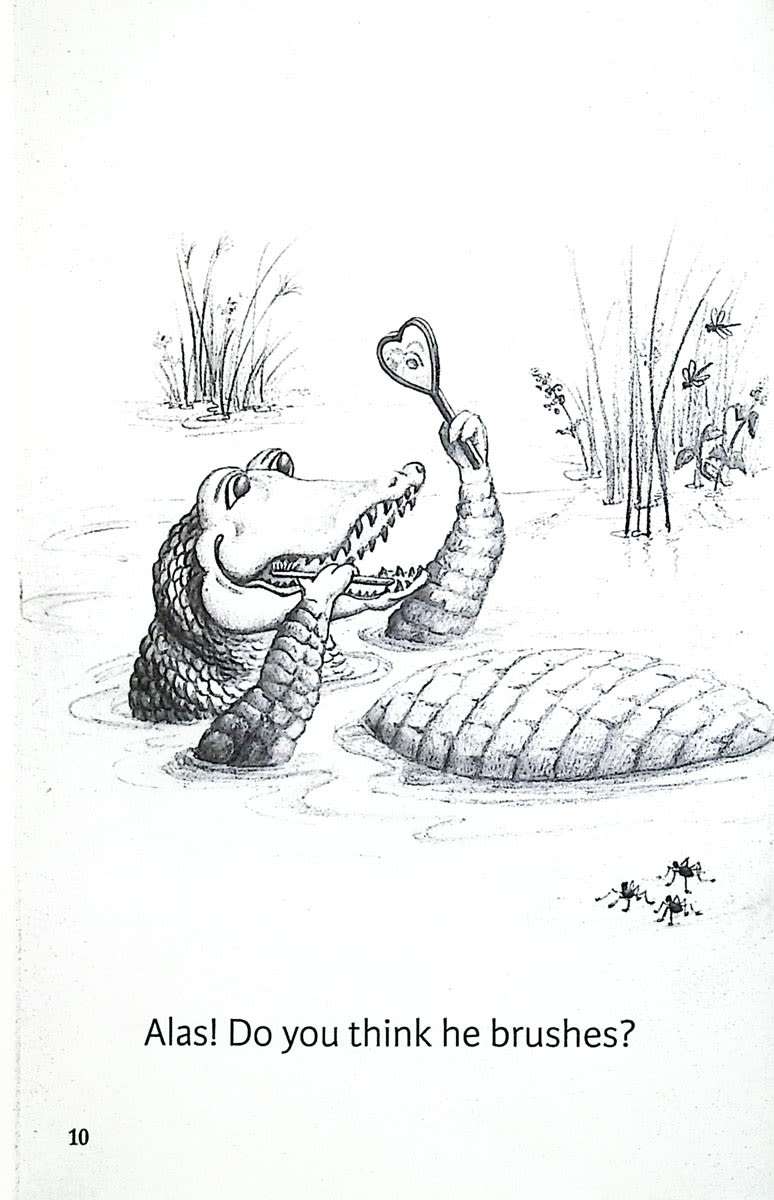 ALL ABOUT LEARNING PRE-READING READER THE ZIGZAG ZEBRA