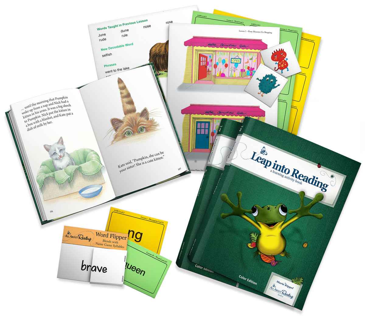 ALL ABOUT READING LEVEL 2 MATERIALS (COLOR ED.)
