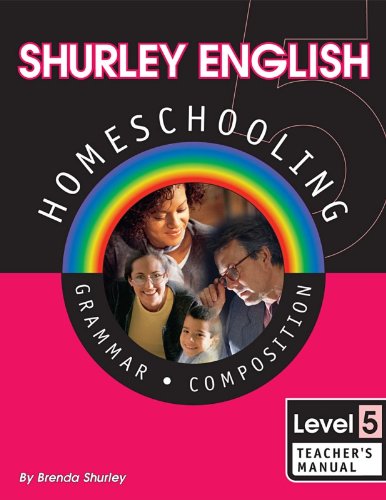 Shurley English Homeschool Grammar & Comp Level 5 Teacher Manual w/audio cd