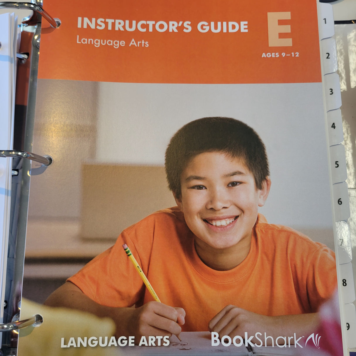 Bookshark Level E History, Science, Language Arts Instructor's Guide & Books