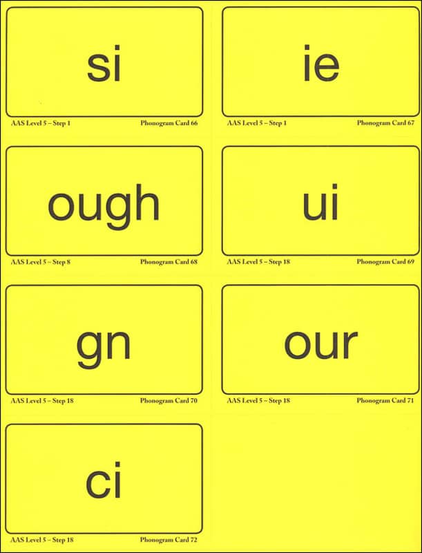 ALL ABOUT SPELLING LEVEL 5 MATERIALS