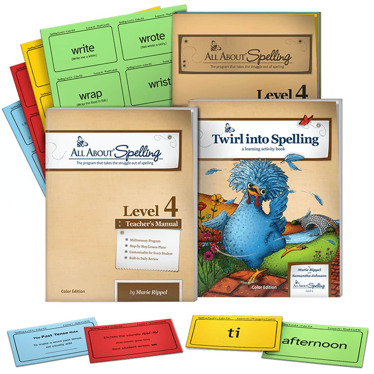 ALL ABOUT SPELLING LEVEL 4 MATERIALS