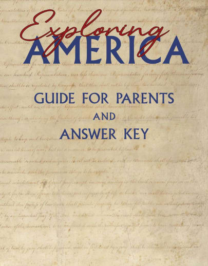 EXPLORING AMERICA GUIDE FOR PARENTS AND ANSWER KEY (5TH ED, 2026)