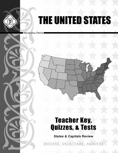 United States Review, Teacher Key, Quizzes & Tests