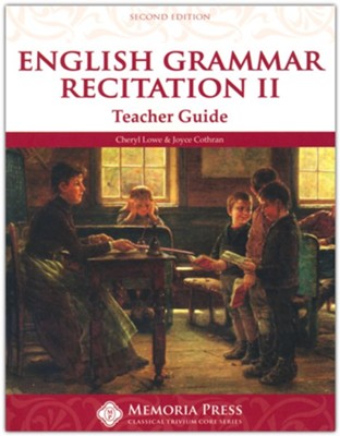 English Grammar Recitation II 2nd ed. Teacher & Student Guides (Set of 2)