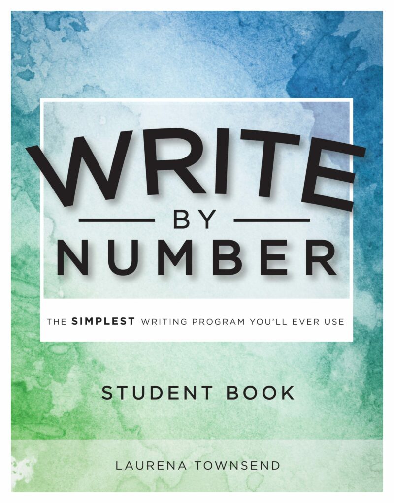 Write by Number Student and Teacher book