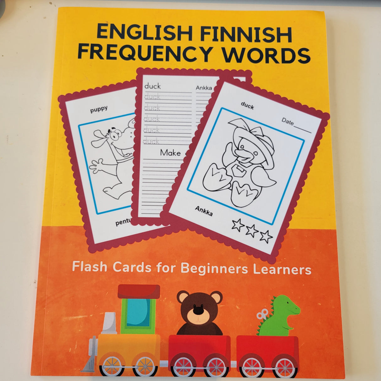 English Finnish Frequency Words - Flash Cards for Beginners Learners
