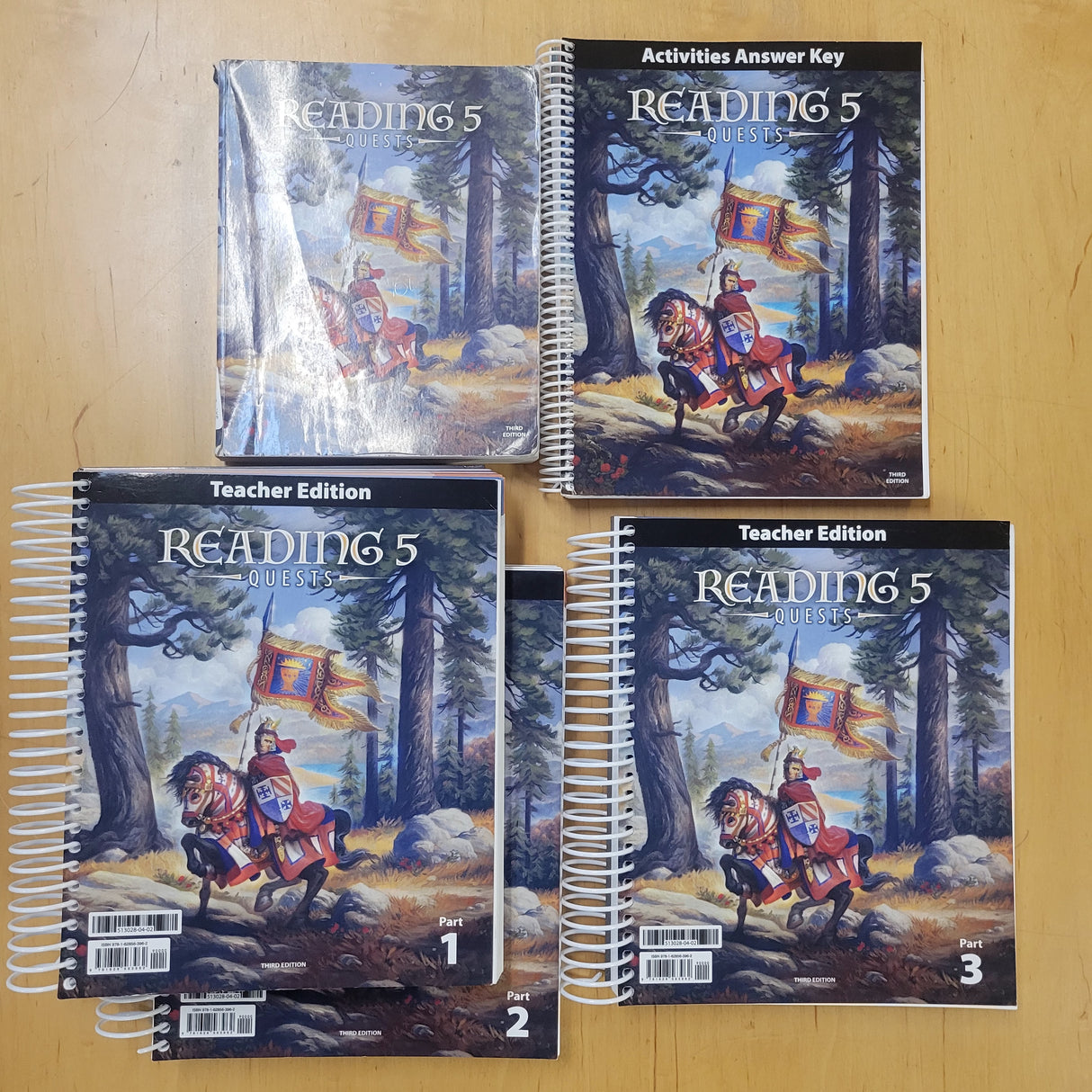 Reading 5 Quests 3rd ed. (Set of 5)