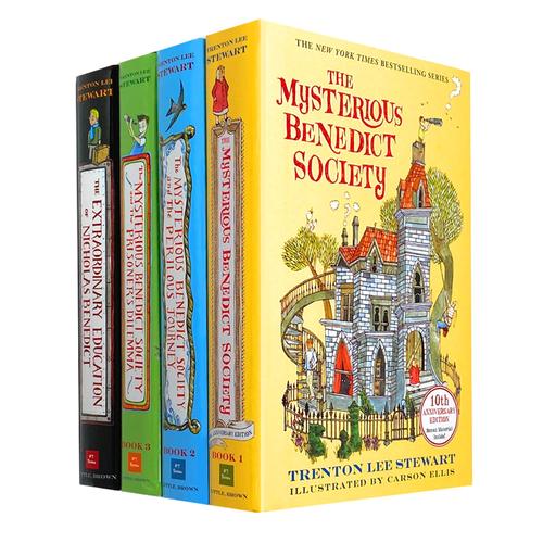 Mysterious Benedict Society Collection of 4