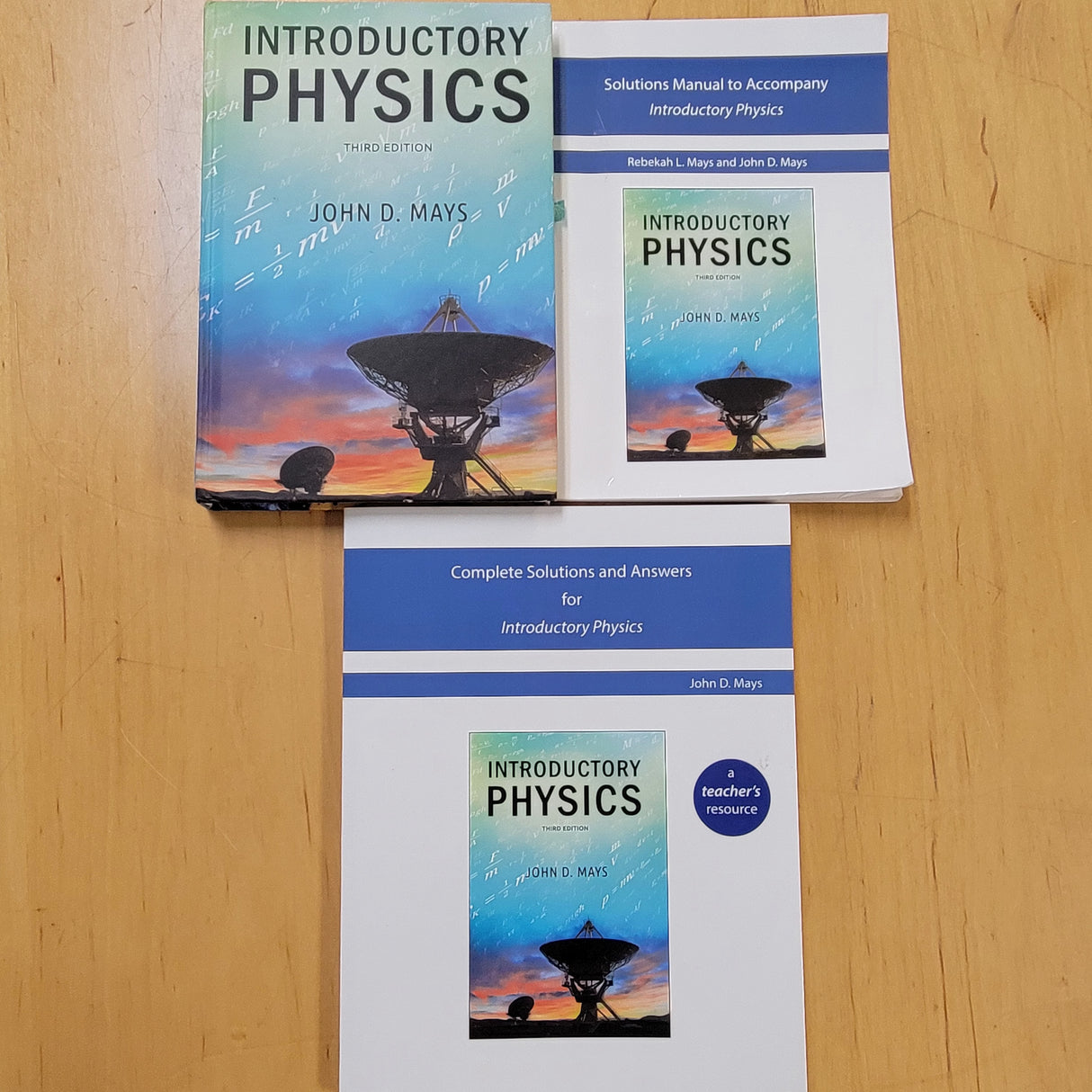 Introductory Physics 3rd ed. (Set of 3)