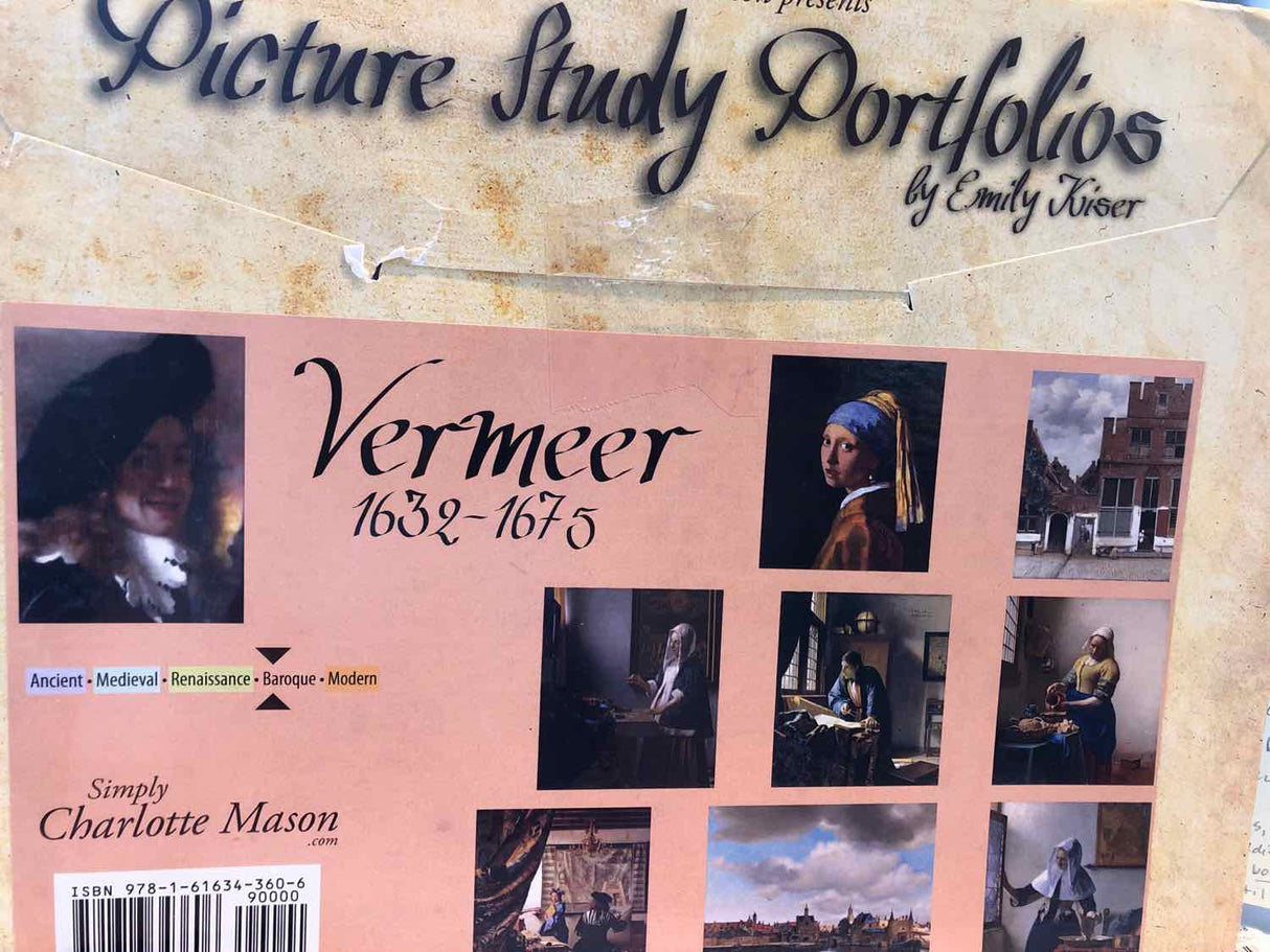 Picture Study Portfolio- Vermeer- Simply Charlotte Mason