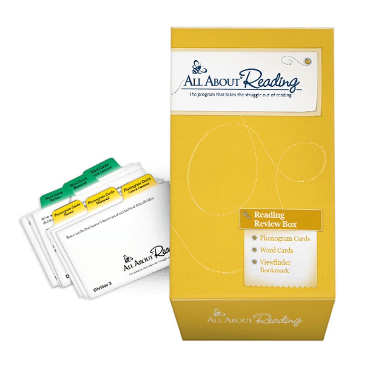 ALL ABOUT READING REVIEW BOX WITH DIVIDER CARDS