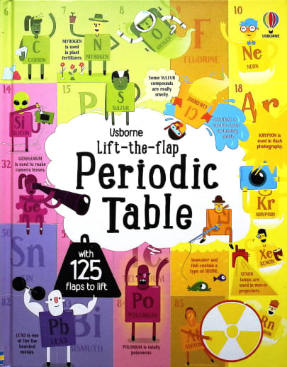 Usborne Lift-The-Flap Periodic Table (Hardcover)