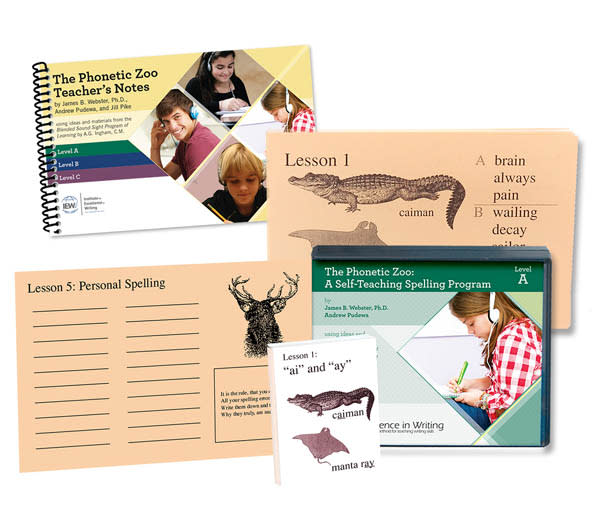 Phonetic Zoo set of 4