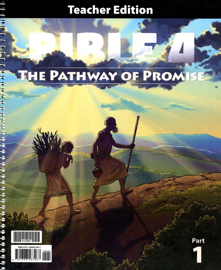 BJU Pathway of Promise Teacher Edition (2 volumes) Grade 4- first edition