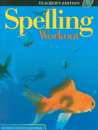 Spelling Workout B Teachers Edition