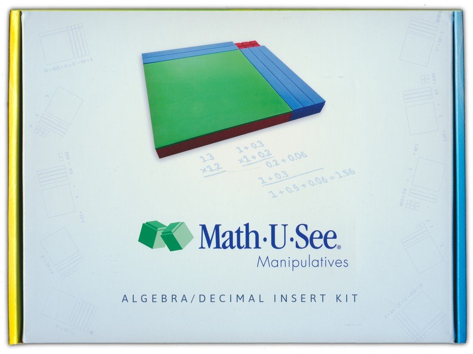 Math U See Algebra/Decimal Insert Kit