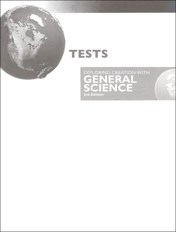 GENERAL SCIENCE TESTS 3ED