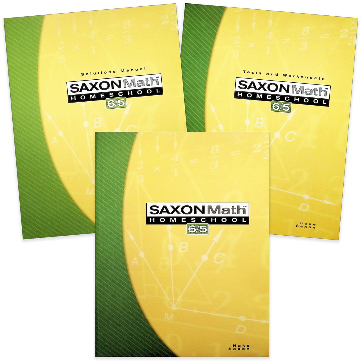 Saxon Math 6/5: Homeschool, 3rd Edition Set of 3