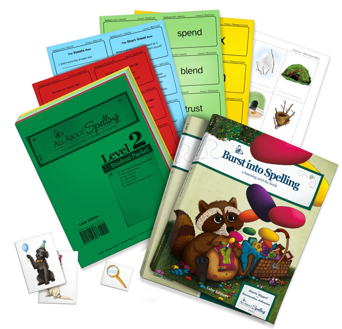 ALL ABOUT SPELLING LEVEL 2 MATERIALS