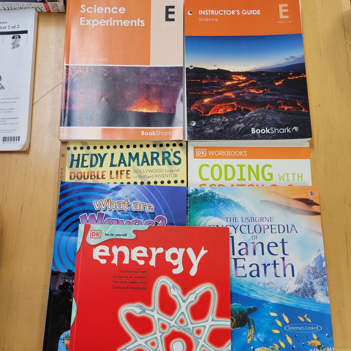 Bookshark Reading with History E & Science E Package