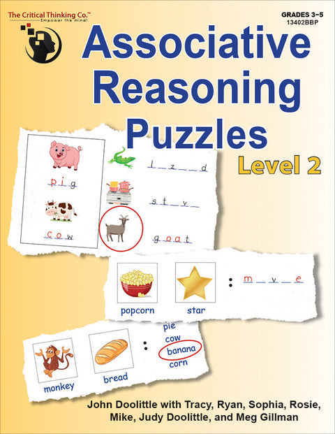 ASSOCIATIVE REASONING PUZZLES LEVEL 2