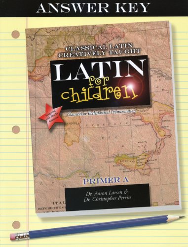 Latin for Children: Primer A Answer Key