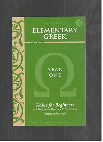 Elementary Greek: Year 1 Textbook, Second Edition