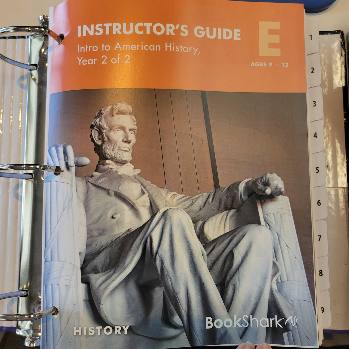 Bookshark Level E History, Science, Language Arts Instructor's Guide & Books