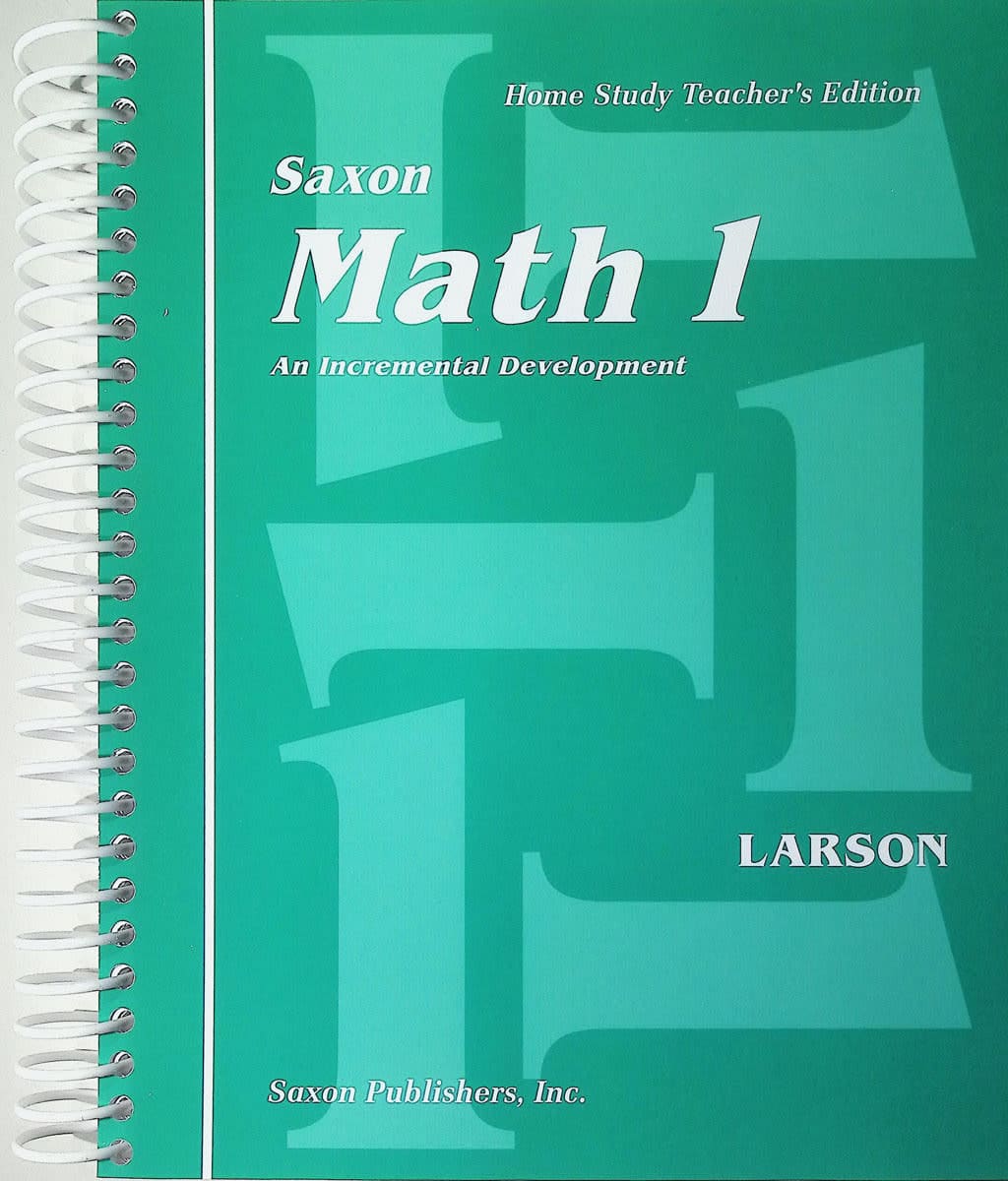 Saxon Math 1 Teacher Edition