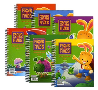 Focus On Fives Teacher Edition (6 Vol's/ 4th Ed/Bob Jones)
